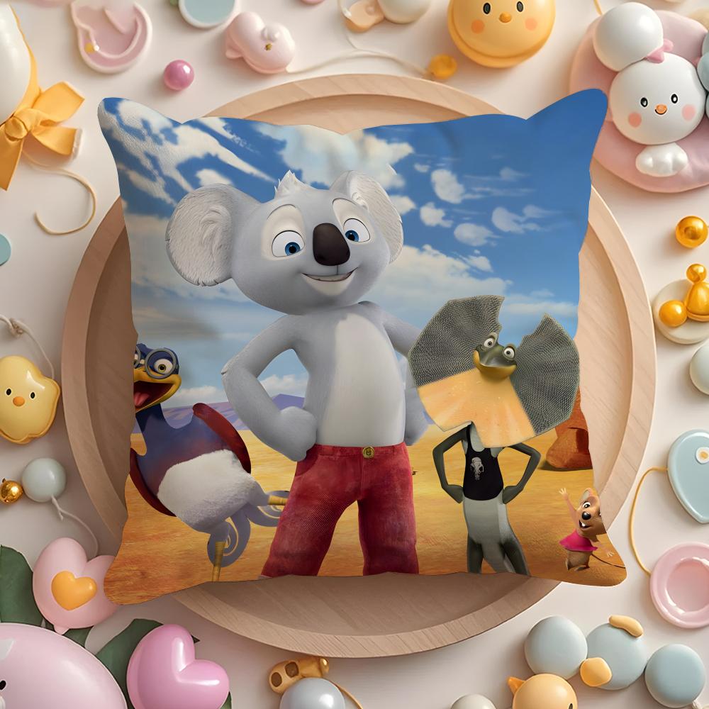 Аниме B-Blinky B-Bill Фильм Чехол на подушку для дома и автомобиля, многоцелевой чехол на подушку - Двусторонний, Мягкий и прочный для повседневного использования