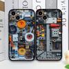 Креативный чехол для телефона с рисунком печатной платы для IPhone 17 16 Pro Max 15 14 13 12 11 XS MAX X XR 7 8 14 Plus Ударопрочный жесткий чехол