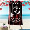 Пляжное полотенце Al Ahly Print, Большое, Мягкое, Быстросохнущее, для Пляжа, Кемпинга, Плавания