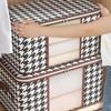 Visible Large Capacity Storage Box Portable Household Clothes Organizer with Handles Foldable Dustproof Quilt Zipper Container