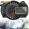 Motorcycle Universal Speedometer 12v LCD 7 Colors for Honda Suzuki Yamaha Kawasaki Digital Odometer Gauge Moto Dashboard Meter