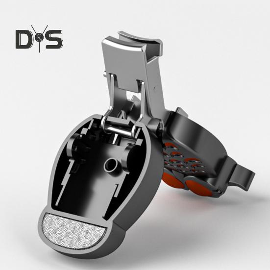 Портативный брелок для ногтей в виде совы с пилочкой для ногтей 2-в-1 маникюрный инструмент для приключений на природе Мини-щипчики из нержавеющей стали Уникальные подарки для