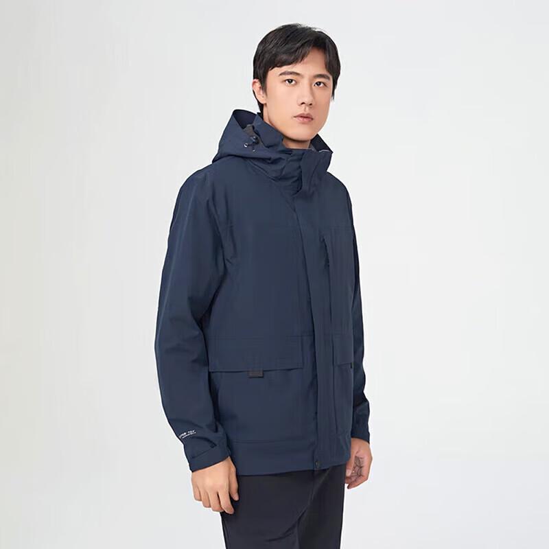 Scaler Men's Outdoor 3-in-1 Detachable Windproof Jacket
