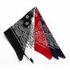 55cm*55cm Women Hip Hop Head Wrap Paisley Neck Wrist Band Scarves Handkerchief Square Scarf Bandana