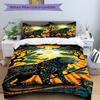 3pcs Jungle Safari Print Duvet Cover Set -Includes 1 Duvet Cover and 2 Pillowcases, No Quilt Core, All-Season Home Decor  yy251111193