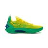 Li Ning JB3 Покрытие Защита от заваливания Низкие Баскетбольные кроссовки Мужские Желто-зеленые ABAU107-31