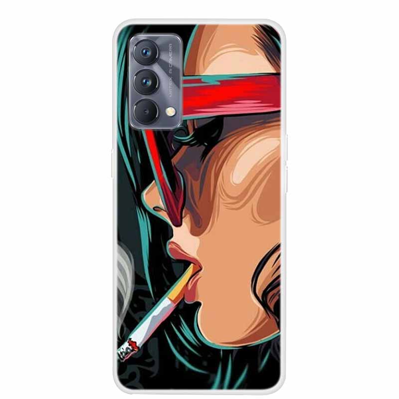 Чехол для Realme GT Master Edition Животное Мягкий Силикон ТПУ Чехол для Телефона для Realme GT Explorer Master Edition Фрукт Coque