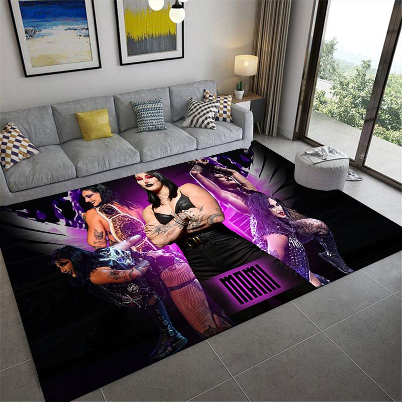 Rhea Ripley Carpet Rug for Living Room Bedroom Home Sofa Decoration,Kids play Non-slip Floor Mat