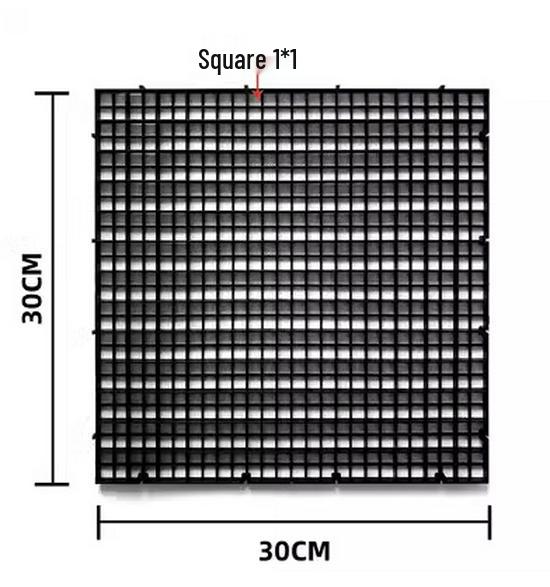 Сетчатая крышка для аквариума и платформа для баскинга черепах с нижней фильтрующей пластиной