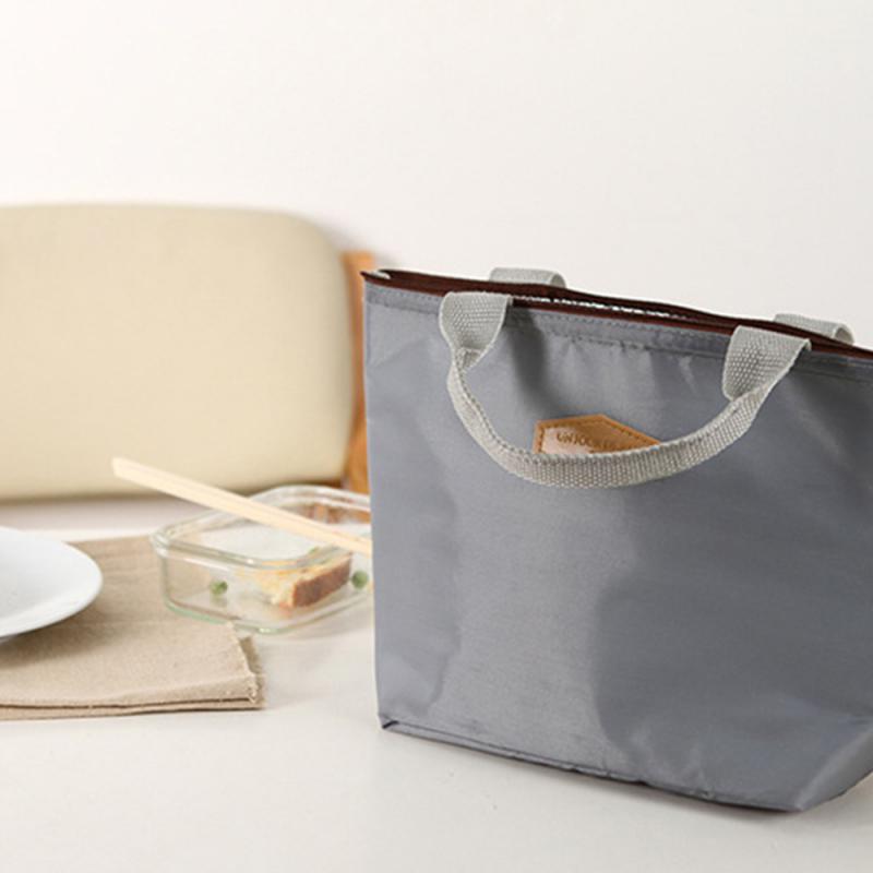Ланч-бокс для пикника, путешествия, портативное хранилище для еды, термосумка для завтрака, сумка для еды, сумка для обеда с ручкой, изоляционная сумка-холодильник для женщин и детей