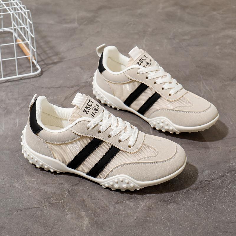 2025 корейские сетчатые прохладные модные легкие роскошные женские спортивные кроссовки для бега - дышащие модные кроссовки