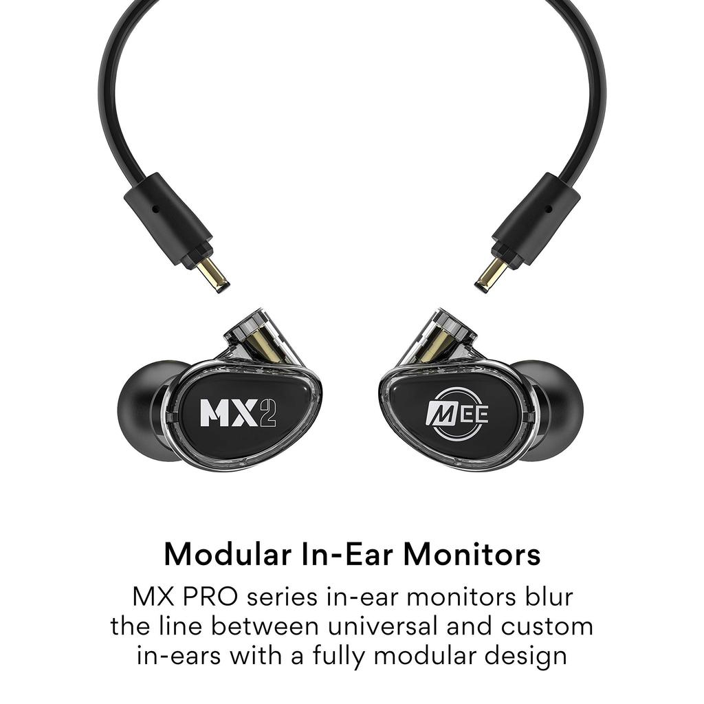 MEE audio MEE audio MX2 PRO BK проводные наушники-вкладыши канального типа
