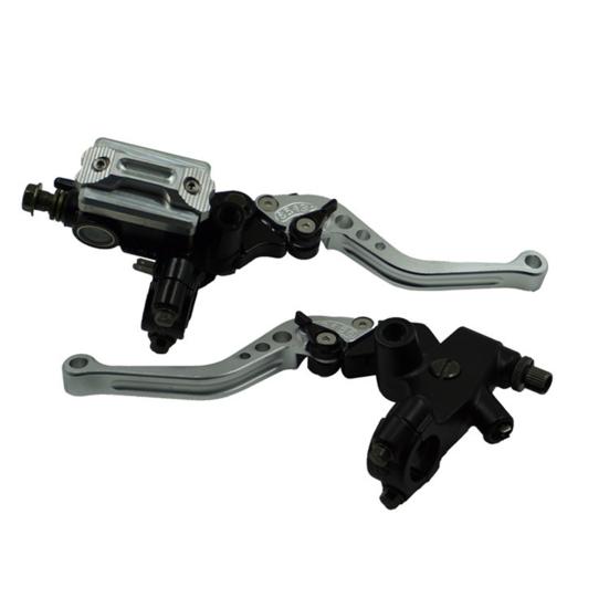 2шт 22 мм гидравлический дисковый тормоз с ЧПУ верхний насос сцепления мотоцикла рычаг ручного тормоза