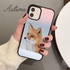 Чехол для телефона с рисунком лисы для iPhone 17 Air 15 16 16e 11 12 13 14 Pro Max Plus Чехол coque Fundas Оболочка