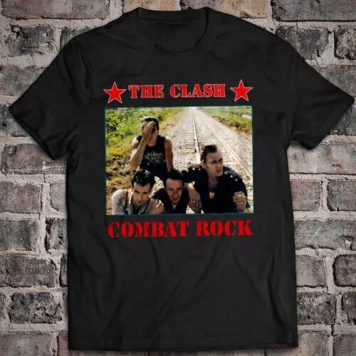 New The Clash Combat Rock Black S-5XL Shirt Gift For Fan