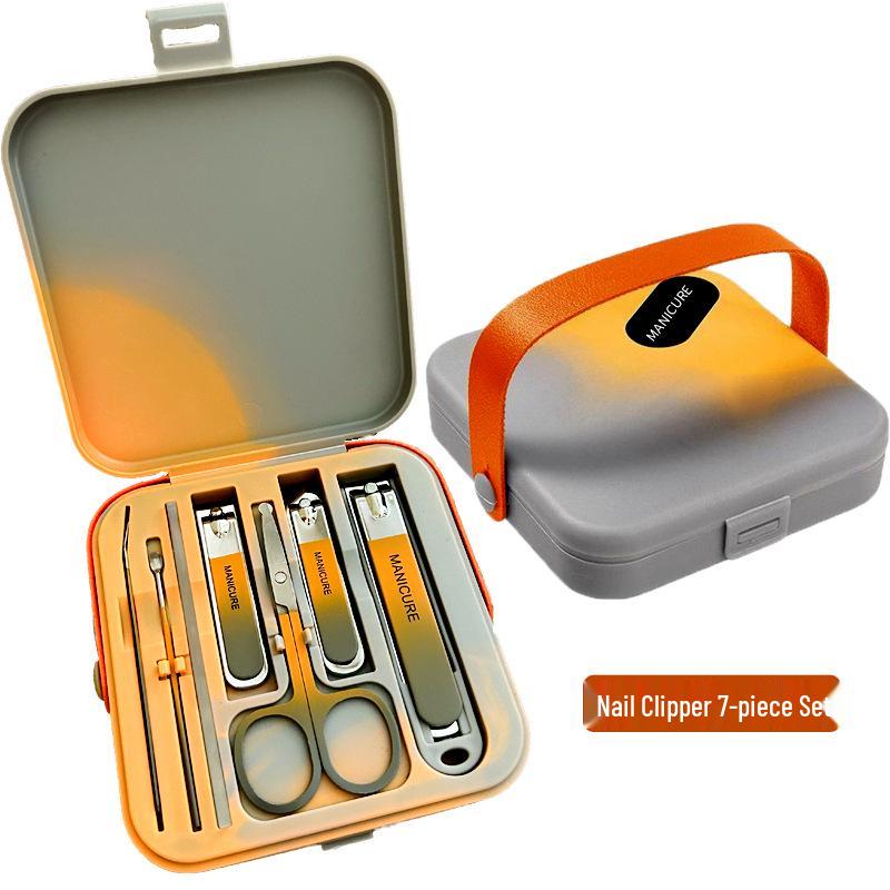 Премиальный набор кусачек для ногтей, устойчивый к смазыванию и брызгам, для мужчин и женщин