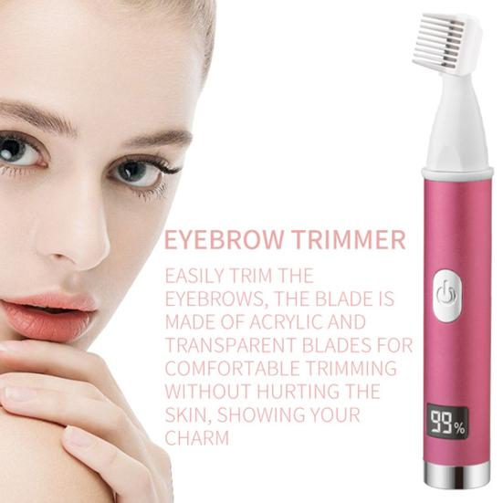 Женская электробритва с 4 головками, светодиодный дисплей, USB-зарядка, портативная