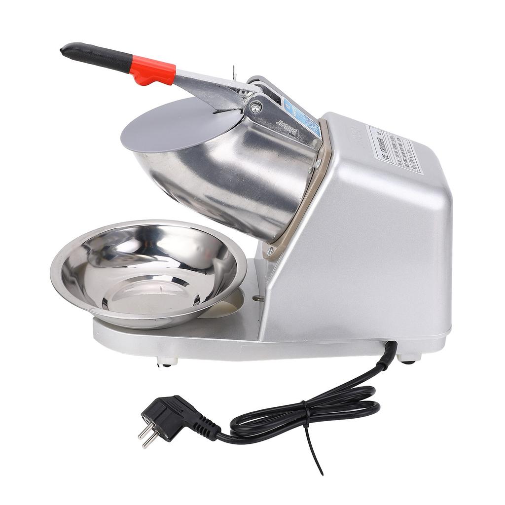 2200r/m Двойные лезвия Дробилка льда 300 Вт Электрическая машина для резки льда для домашнего коммерческого использования