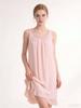 Ice silk suspender nightdress women's spring and summer new lotus leaf edge sleeveless loungewear mulberry silk texture pajamas dress