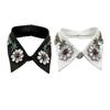 Woman Lapel Collar Shawl Decorative False Collar Elegant Removable Collar Sweater Shirt Collar for Women