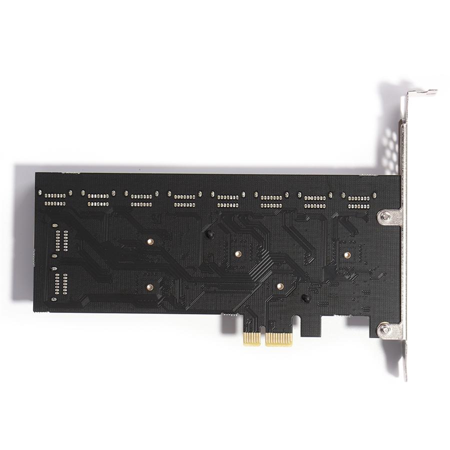 PCIE 1X To 12-Port SATA3.0 Card For Chia Mining For WIN10 LINUX UBUNTU System