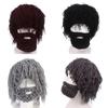 Quality Mens Wig Beard Hats Beanies For Warmth And Style In Any Winter Activity**