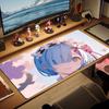 ReZero Print  Cushion Non-slip Laptop Tablet Big Mousepad XXL Mat Mini PC Playmat With Lock edge
