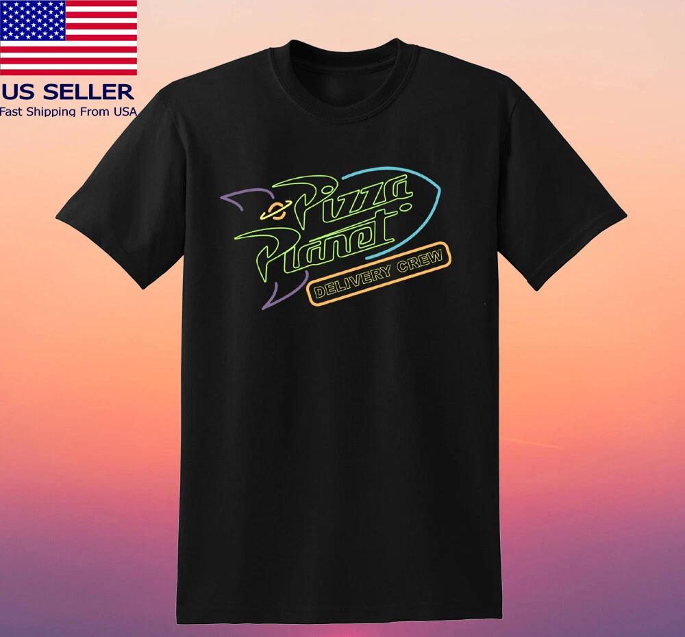 Pizza Planet Delivery Men's Black Size S-5XL