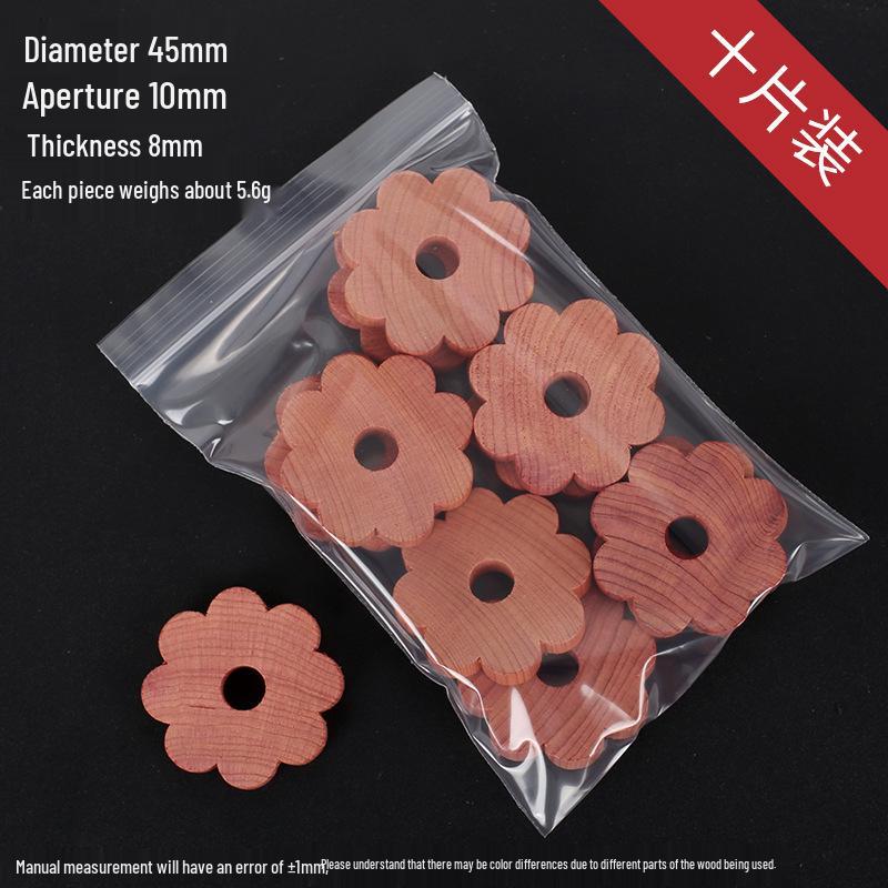 Natural Red Cedar Wood Mothproof Deodorant Balls - Insect Repellent & Moisture-Proof Solution
