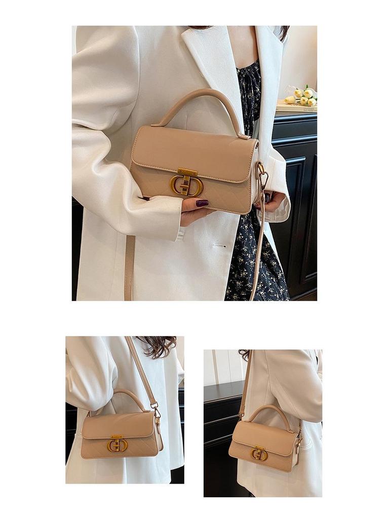 Трендовая минималистичная сумка кроссбоди в стиле ретро 2025 года: Вместительная, стильная сумка через плечо для поездок на работу и отдыха