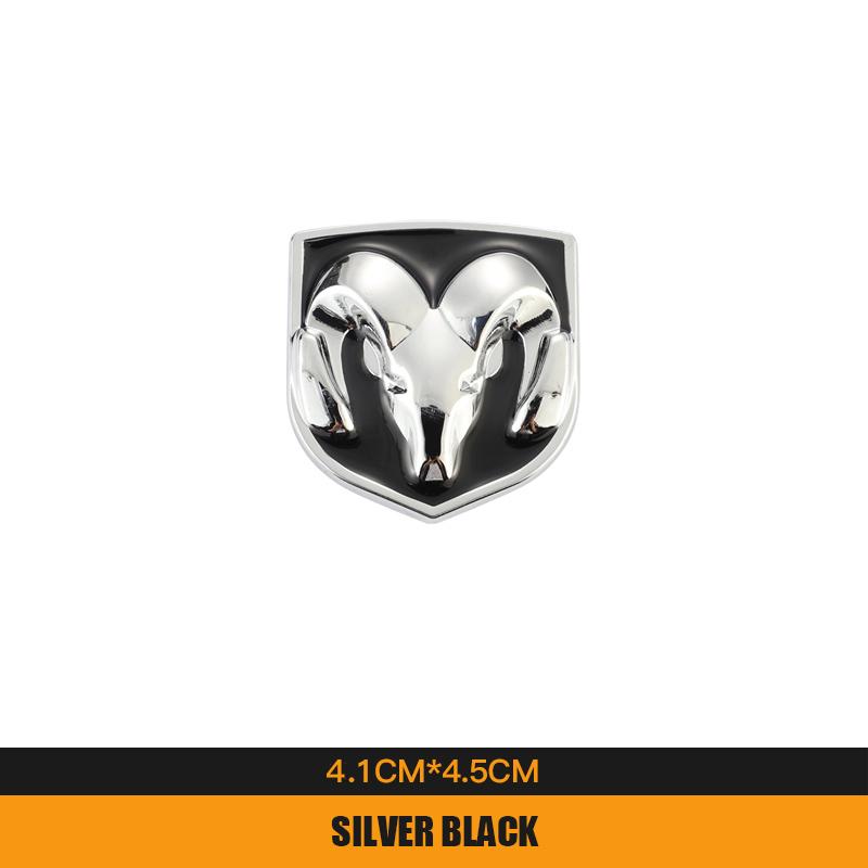 Car Rear Emblem Sticker Auto Accessories For Dodge Durango Caliber Dakota Journey Charger Ram 1500 Nitro Avenger Dart Challenge VV1
