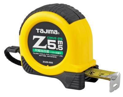 Tajima Convex x 25 мм Z Convex 25 с шкалой до 5,5 м (эквивалентная стопа) ZC25-55SCB