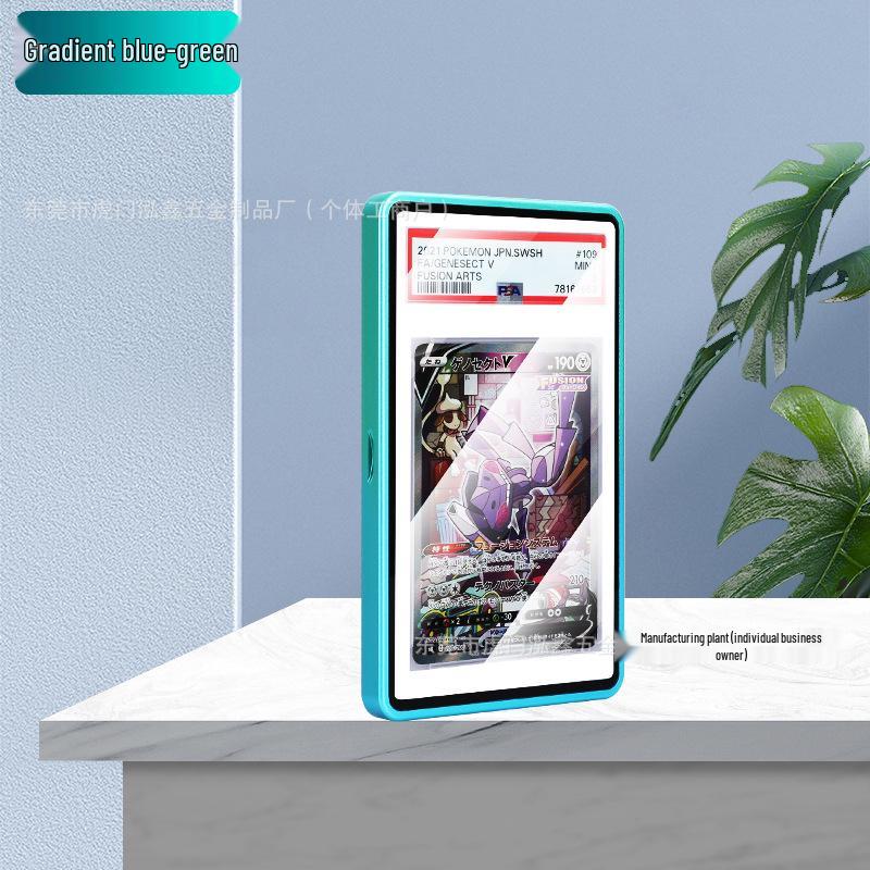 Ударопрочные магнитные металлические кейсы для карт PSA, BGS, Star и игровых карт