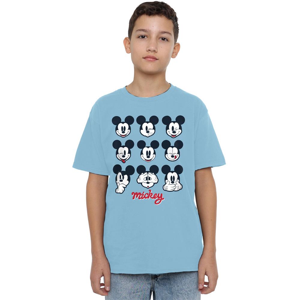 Mickey Mouse Childrens/Kids Faces T-Shirt