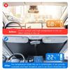 For Windshield Sunshade for Tesla Model 3 Highland Model Y 2016-2024 Sun Shield Heat UV Protection Visor Accessories