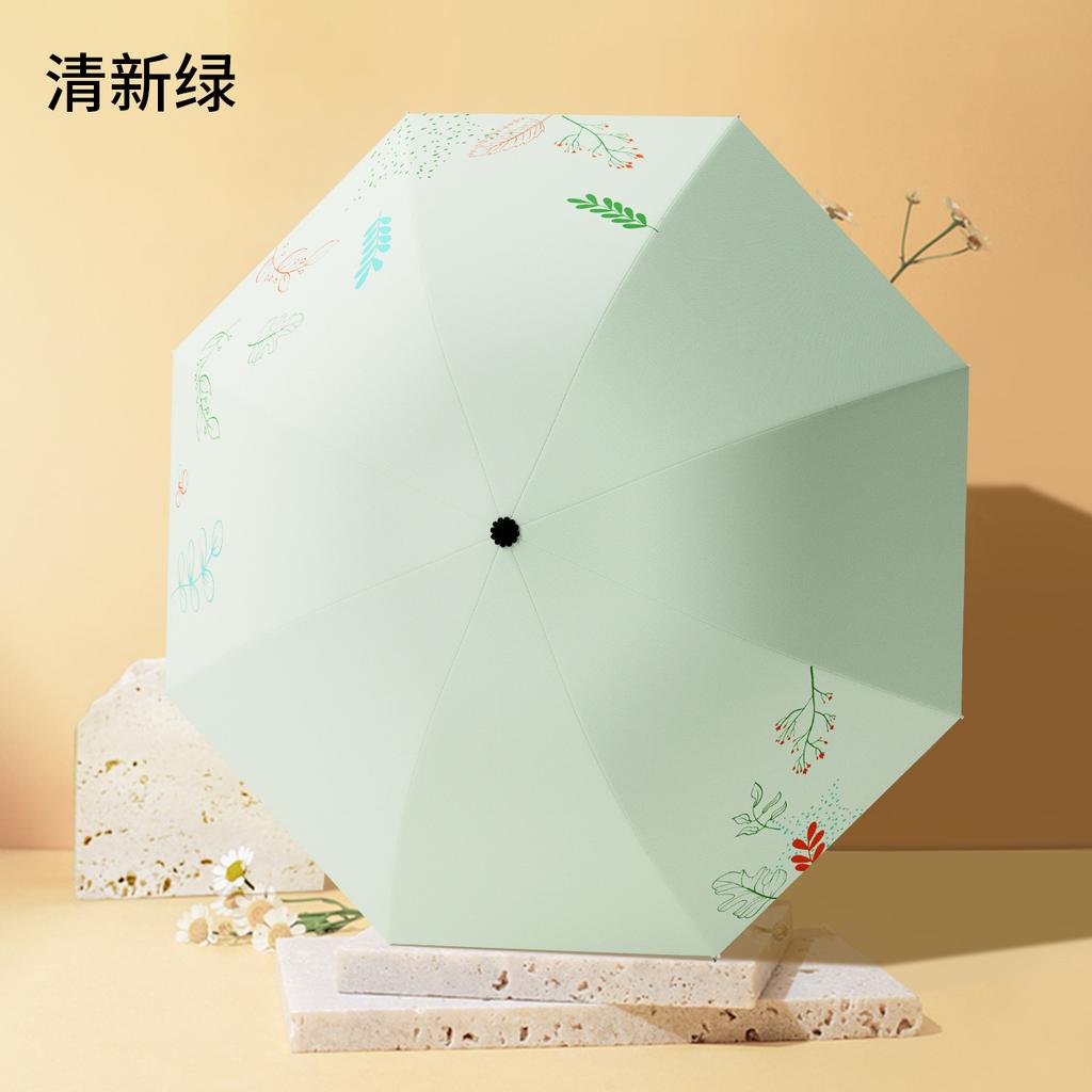 Umbrella Reinforced Wind-resistant Cheap Parasol Stall Commercial Weather and Rain Umbrella Sunscreen Umbrella UV Protection Women