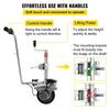 SIHAO 12V Моторизированное опорное колесо, Макс. грузоподъемность 2270 кг, Электрический перемещатель прицепа, Прочная колесная тележка