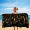 Thrilling Movie The W-Walking D-Dead Microfiber Blanket Quick Drying Towels Oversized Printing Super Absorbent Towel Blanket