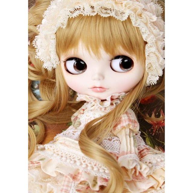 5D DIY Полный дрель Алмазная картина "Мультяшная кукла" Вышивка Картина Мозаика Ремесло