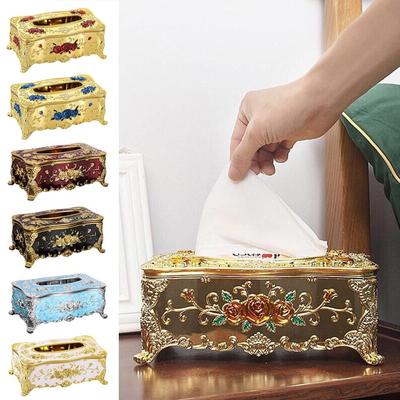 Современный европейский стиль Tissue Box el Desktop Living Room Dining Paper Napkin Holder Home el Decor