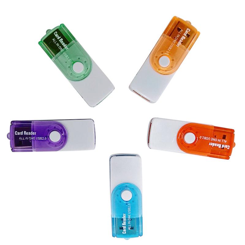 Полезное устройство чтения карт памяти USB 4 в 1 для высокоскоростного MS-Pro Tf Micro Sd