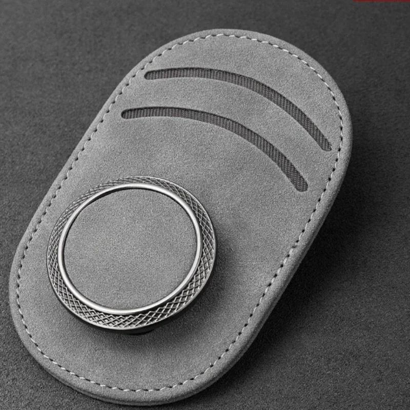 Кожаный автомобильный солнцезащитный козырек, чехол для очков, держатель для солнцезащитных очков, крепление на зажиме, многофункциональный портативный зажим, авто аксессуары для интерьера