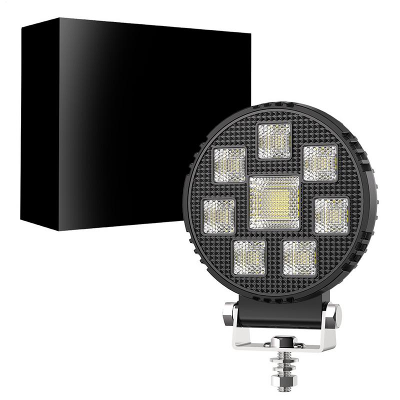 Светодиодный рабочий свет Светодиодная рабочая световая панель для грузовиков Высокий янтарный 360 градусов вращающийся Многофункциональное автомобильное освещение для автомобиля Дорога