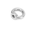 M8 304 Stainless Steel Lifting Eye Nut Ring Nut Thread Loop Hole for Cable Rope Lifting