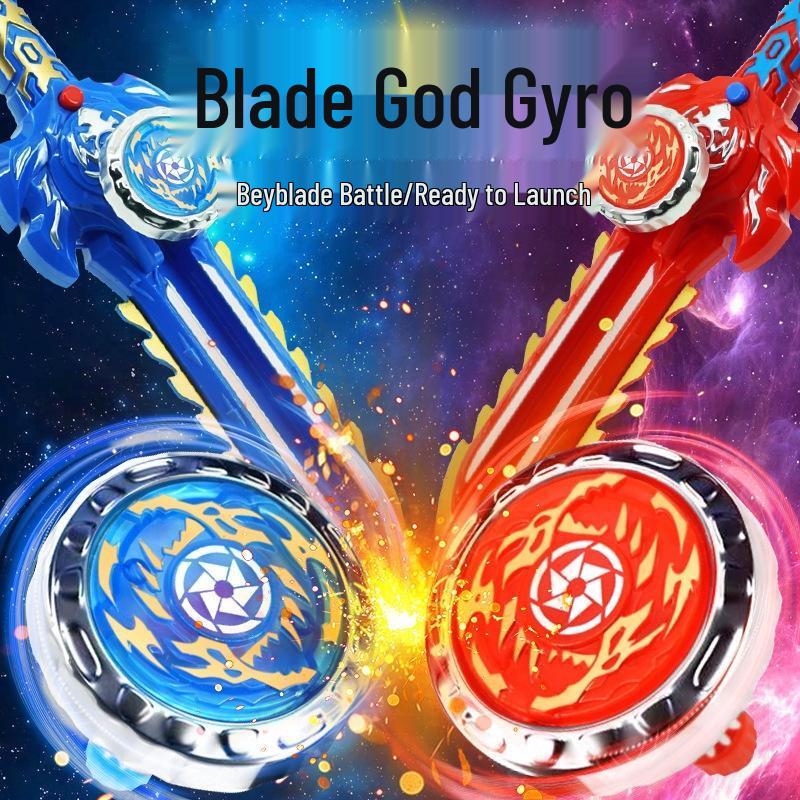 Набор для битвы вращающихся волчков Gureide со световыми эффектами