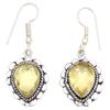 Lemon Topaz Gemstone Friends Jewelry Necklace Set 18-20''