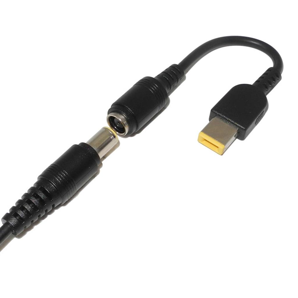 Адаптер с круглого гнезда 7,9 на 5,5 мм на квадратный штекерный разъем, адаптер питания, пигтейл для IBM Thinkpa I6N7