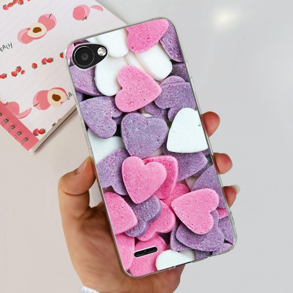For LG Q6 Case M700 M703 Cute Painted Cover Soft Silicone Phone Case For LG Q6 Q6+ LGQ6 Back Cover Bumper For LG Q6 5.5'' Fundas