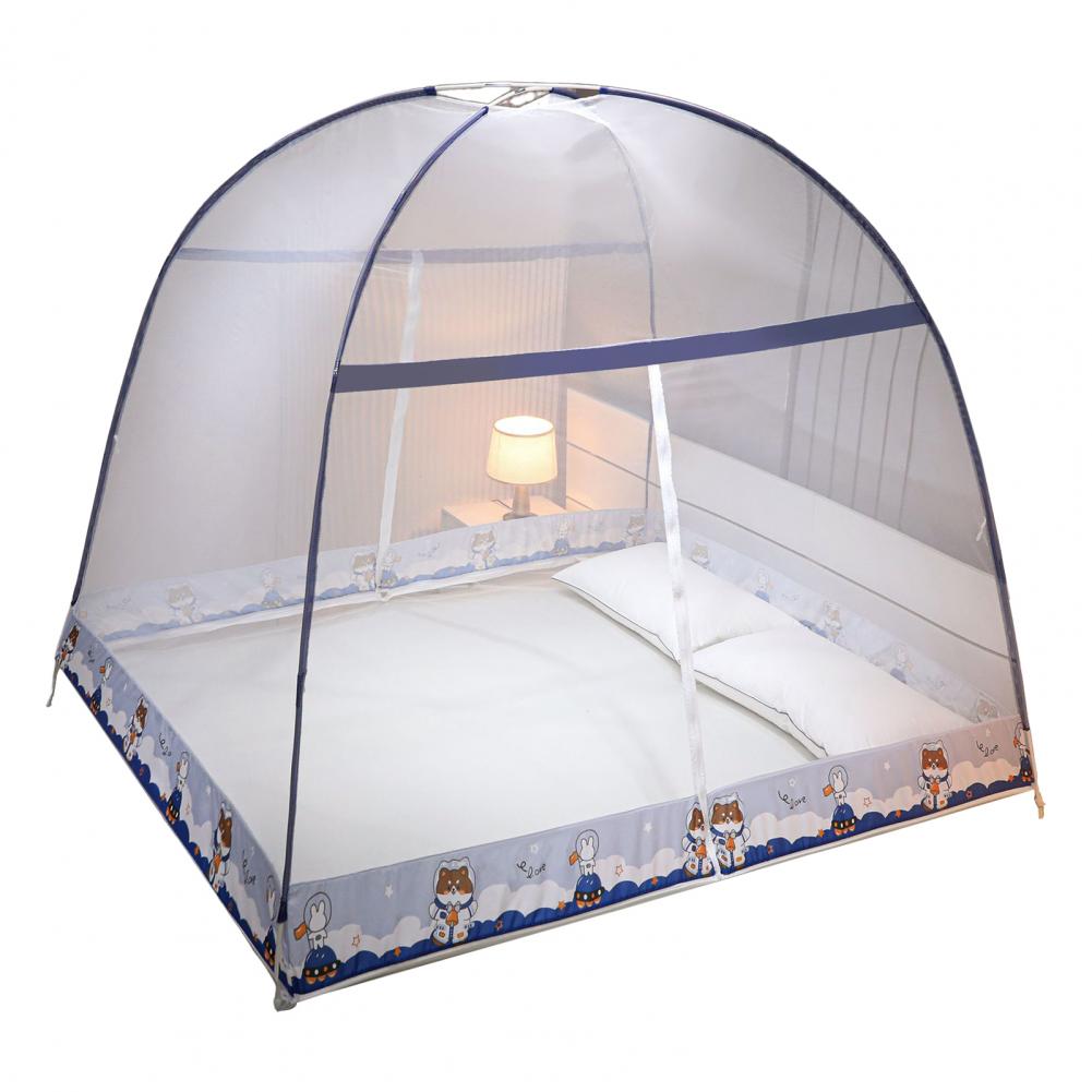 Складная москитная сетка-палатка с застежкой-молнией, быстро открывается, полностью закрывается, защищает от комаров, летний чехол от насекомых