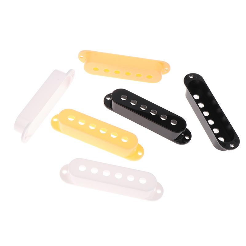 2Pcs 48/50/52Mm Guitar Multi Color Plastic Single Coil Pickup Covers Electric Guitar Pickup Lid/Shell/Top Guitar Parts